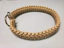 Double Cobra Paracord Dog Collar - YOU CHOOSE COLORS