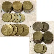 Old coins set, 30 types, 1,598 pieces