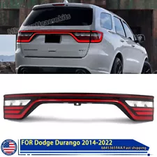 68453659AC For 2014-22 Dodge Durango LED Tail Light Lamp Liftgate W/ Camera Hole