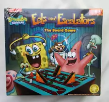 Spongebob SquarePants Eels and Escalators Board Game New/Sealed