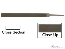 GLARDON VALLORBE SWISS CHECKERING HAND FILE - 6" Cut # 00 0 1 2 GUNSMITH LP1166