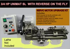 Emco Unimat Lathe 550W Variable Speed Servo Motor Upgrade with instant reverse