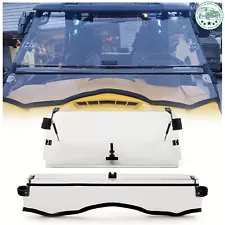 For 2011-2020 Can-Am Commander 800 /1000 /Max Scratch Resistant Flip Windshield (For: 2014 Can-Am Commander 1000)