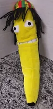 Rasta Banana Plush Jamaican Banana 13” Plush Rastafarian National Prize Toys