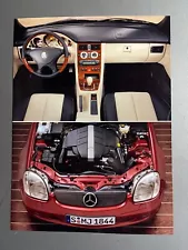 2000 Mercedes-Benz Red SLK Roadster Press Photo Foto - RARE!! Awesome Frameable