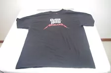 Guitar Hero: Metallica "Crew" t-shirt - Large - preowned - Circa 2009