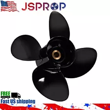 JSPROP 14 1/2x17 Boat Propeller fit for Yamaha 130-300HP 15 Tooth 4 Blades ,RH