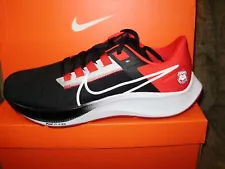 Georgia Bulldogs NIKE AIR ZOOM PEGASUS 38 Black Red DJ0828 Men's Shoes 11.5M