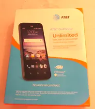 BRAND NEW SEALED IN FACTORY BOX AT&T ZTE Maven 4G LTE SMART PHONE