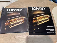 Lowrey MX-1 Organ Owner's Manuals