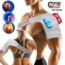 CFR SHOULDER BRACE ROTATOR CUFF PAIN SUPPORT ADJUSTABLE BELT SLEEVE SPRAINS HG