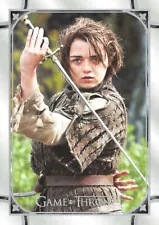 ARYA STARK / Game of Thrones Iron Anniversary Series 2 BASE Trading Card #29