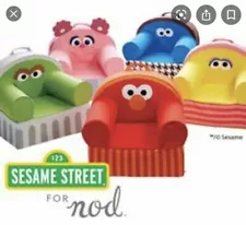 Crate & Barrel Kids Land of Nod sesame street chair cover Choose your character!