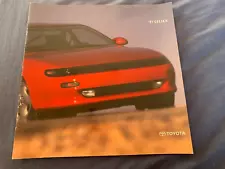 Toyota Celica 1991 sales brochure catalog