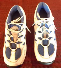 Z Coil White Blue Orthopedic Spring Shoes Men's Size 11 (Free Shipping)