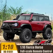 1/10 HB-R1001 Ford Bronco RC 4WD Crawler 2.4GHz TRX4 Free RC Cable Gift