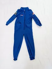 New NASA Boy Size 8 One Piece Astronaut Space Suit Pajama Costume Union Suit PJ