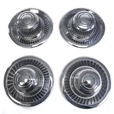 ON SALE: Set of 4 Hub Caps 15x8 15x7 Rim Derby Cap for Chevy GM Rally Wheel (For: 1976 Camaro Rally Sport)