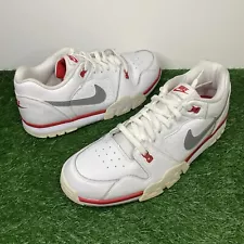 Size 13 - Nike Air Cross Trainer Low White University Red CQ8182-100