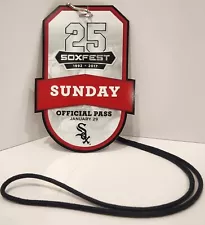 White Sox Official Pass for Sox Fest