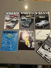 Volvo 1980 Sales Brochures Articles 240 Turbo Wagon Sedan 7 pcs