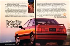 1989 Audi 90 Quattro Original 2-page Advertisement Print Art Car Ad J745C