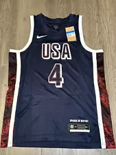 Stephen Curry Olympic Team USA Basketball Jersey Medium