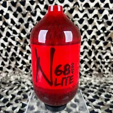 NEW Ninja Lite Carbon Fiber Air Tank (Bottle Only) - 68/4500 - Translucent Red