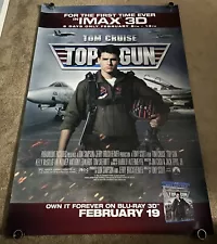 Top Gun IMAX Original Authentic Movie Bus Shelter DS Double Sided Poster 4x6