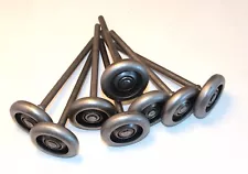 3" Steel Rollers with 7" Stem - Package of 8 Rollers