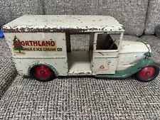 Vintage Rare 1928 Steelcraft milk truck w/ Light Switch (Northland Milk)