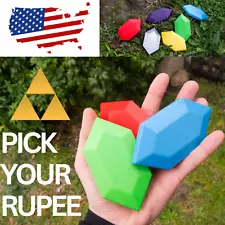 RUPEES Nintendo Legend of Zelda style Rupee collectors toy desk ornament