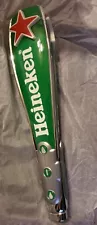 Heineken Red Star Beer Tap Keg Handle 12” Draft Beer Knob Green