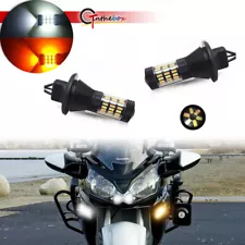 Fits for 2008-2018 Kawasaki Concours 14 Switchback LED Turn Signal Lights Kit (For: 2012 Kawasaki Concours 14)