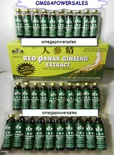 RED PANAX GINSENG EXTRACT 2 BOX 60 BOTTLES EXTRA STRENGTH 6000mg ROYAL KING