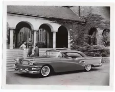 1958 Buick Limited or Special 2dr Coupe 8x10 Original News Photo