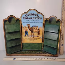 VTG1950s Era Camel Cigarette Lighter/Pack Metal Counter Store Display Near Mint