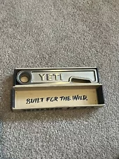 Yeti Brick Bottle Opener V2, Cast Stainless Steel (Brand New in Box)