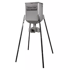 Moultrie MFG-15047 300-lb Gray Steel Gravity Feeder