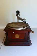 Handsome 1905 Columbia Model BI Sterling Disc Graphophone Ready for Restoration!