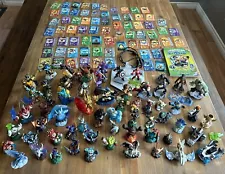 Huge Lot Of 60+ Misc Activision Skylanders - Includes Cards And Guide - See Pics