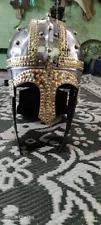 The Medieval Helmet Steel Anglo-Saxon helmet Reproduction Armor Handmade by H D