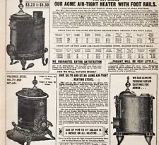 1900 Water Heater Radiators Advertisement Victorian Sears Roebuck 5.25 x 7"