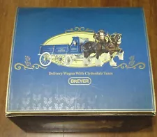 Breyer Delivery Wagon 2405 Retired 2003 Clydesdale Horse Team