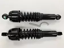 Honda 2013-2017 CB1100 Heavy Duty 12.75" Short Black Bobber Shocks (For: 2017 Honda CB1100)