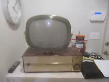 1958 Philco Princess Predicta Television Restored Works VIDEO