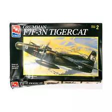 AMT-ERTL Military Vehicle/Aircraft Model Grumman F7F-3N Tigercat Fair/NM