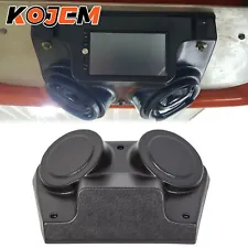 For Golf Cart Polaris RZR 800 UTV Overhead Speaker Console Stereo Radio Cover