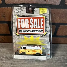 JADA TOYS 1/64 1962 VOLKSWAGEN BUS "FOR SALE" VW VAN DIE-CAST SEALED