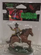 New ListingLemax Spooky Town Trail of Terror 02773 Skeleton Cowboy Horse Halloween Village